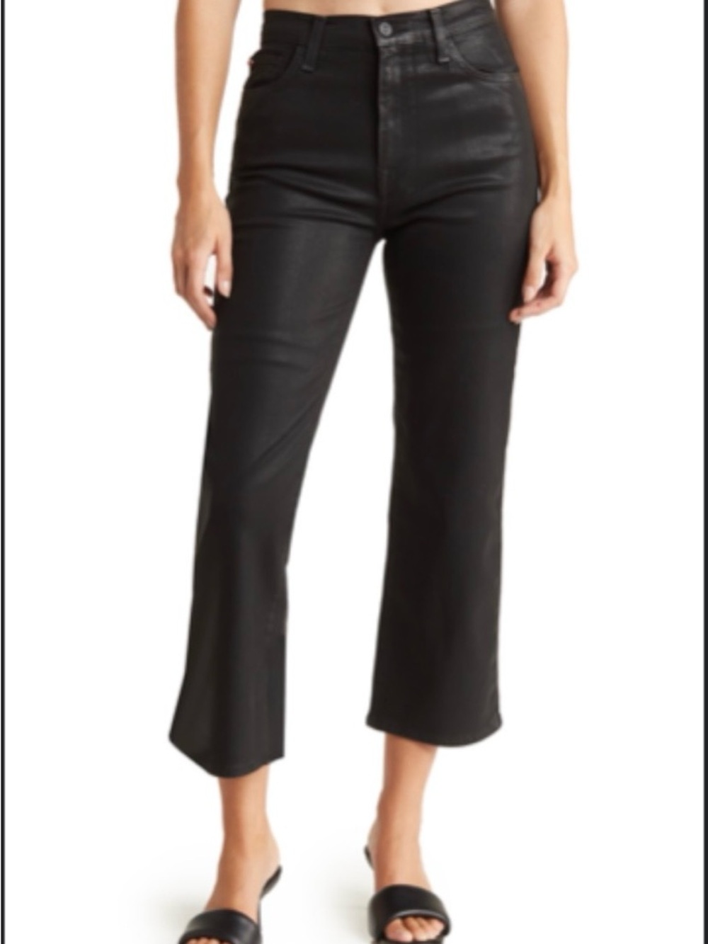 HUDSON Jeans Noa High-Rise Stellar Straight Crop Jeans